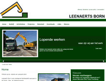 Tablet Screenshot of leenaerts.nl